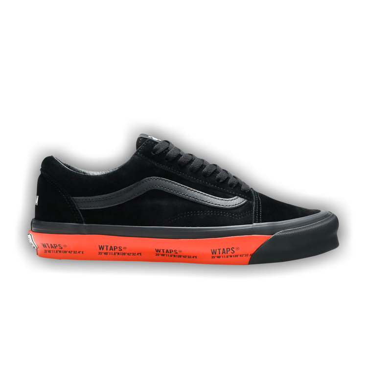 Buy WTAPS x Vans Old Skool LX 'Black Orange' - VN0A4P3X20E | GOAT