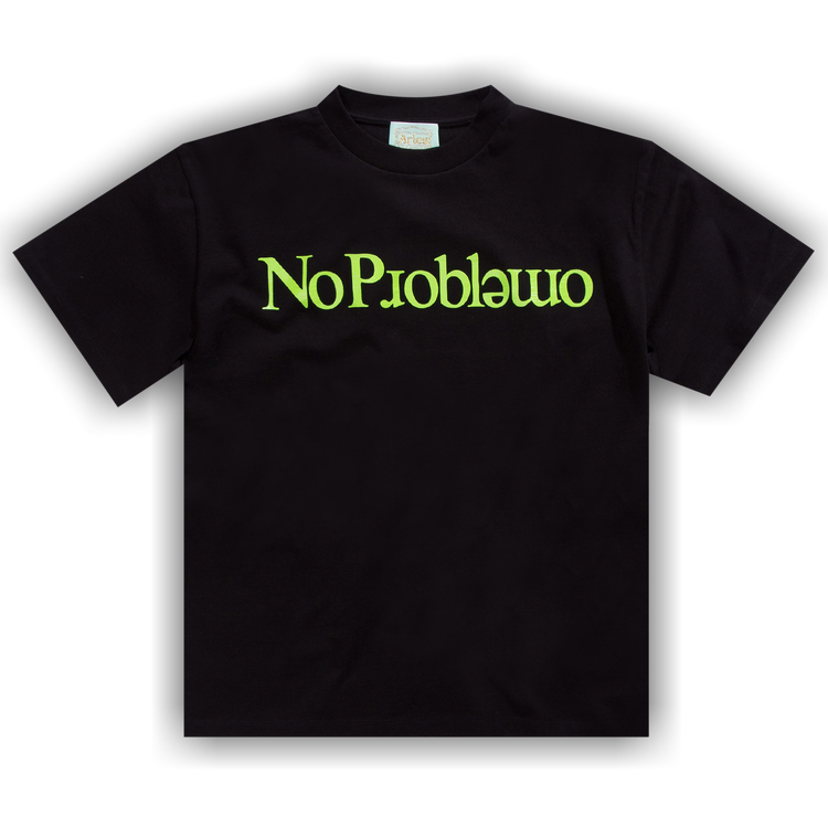 Buy Aries No Problemo Tee 'Black' - FRAR60002 BLAC | GOAT