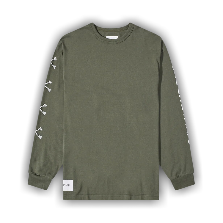 Buy WTAPS LXLXW Long-Sleeve T-Shirt 'Olive Drab' - 222ATDT CSM12