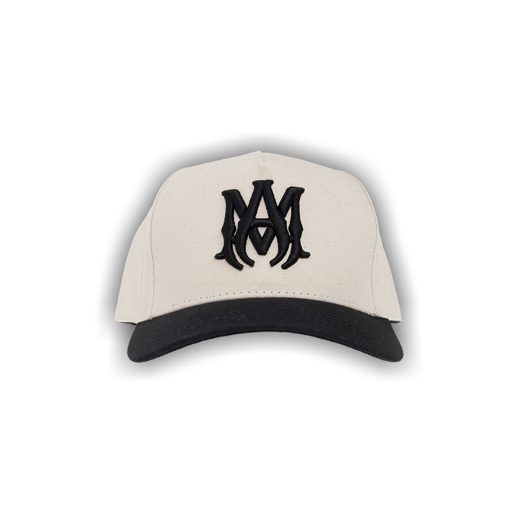 Buy Amiri Two Tone Full Canvas MA Hat 'Black/Natural