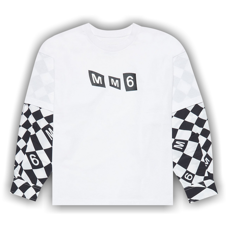MM6 Maison Margiela エムエム6 ズームロゴ ロンT (MM6 Maison
