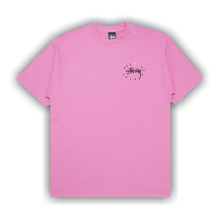 Buy Stussy Cropped Skull Tee 'Pink' - 0535 100000103CST PINK