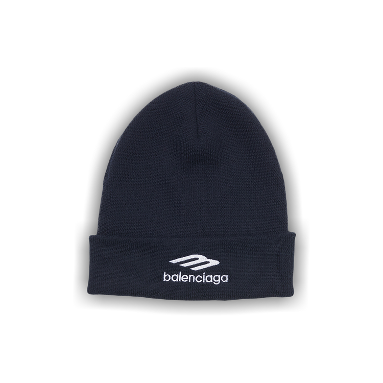 Buy Balenciaga Sports Icon Beanie 'Dark Navy/White' - 723343 443B1