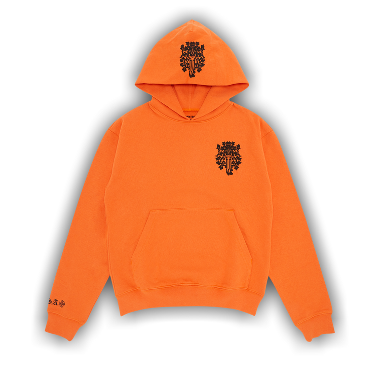 関税送料込 Chrome Hearts Vine Dagger Crewneck Sweatshirt Chrome Hearts Vine Dagger Crewneck Sweatshirt Orange/Black