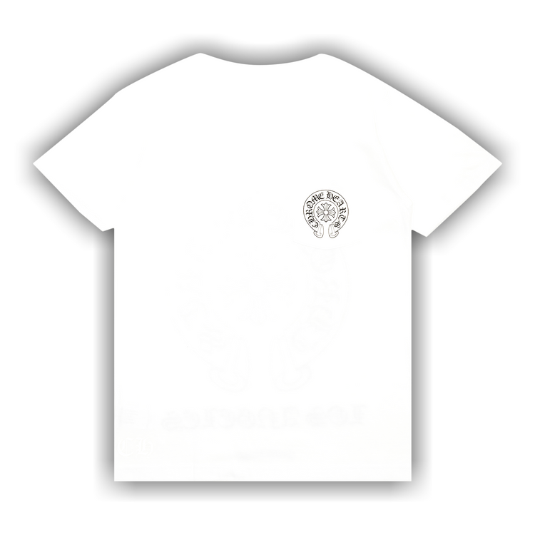 Tシャツ・カットソー Chrome Hearts Los Angeles Exclusive Pocket T-Shirt White Chrome Hearts Los Angeles Exclusive Pocket T-Shirt White'