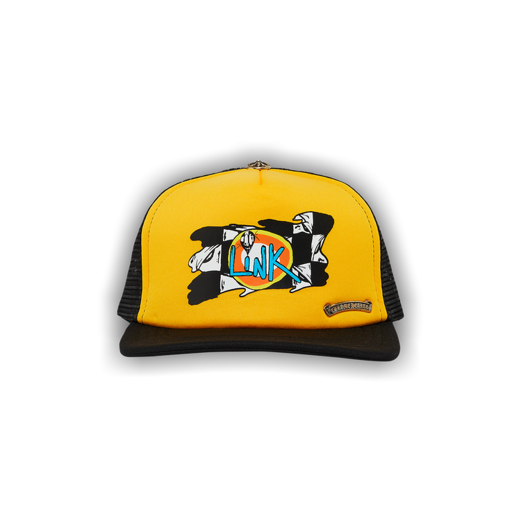 Buy Chrome Hearts x Matty Boy Sex Records Link Trucker Hat 'Yellow' - 1383  100000701MBSRLTH YELL | GOAT