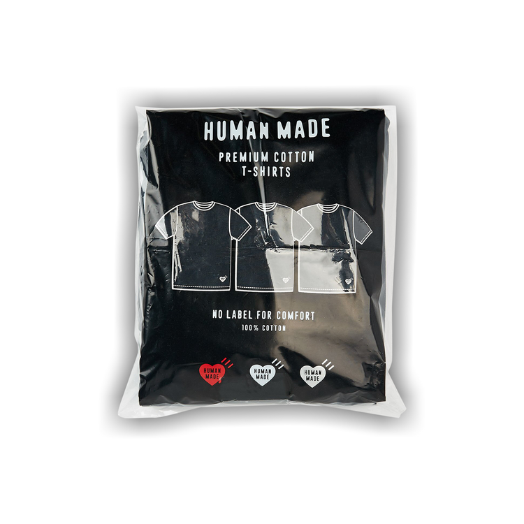 Buy Human Made 3-Pack T-Shirt Set 'Black' - HM25CS042 BLAC