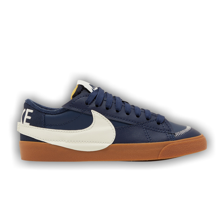 Nike blazer discount low navy blue