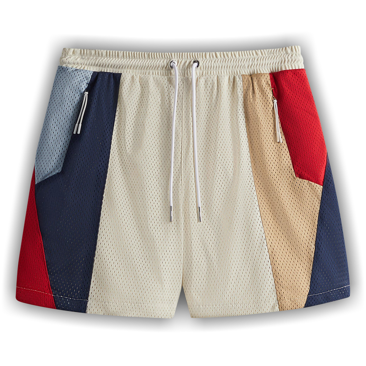 Kith Harden Panelled Mesh Short Lメッシュ Buy Kith Harden Panelled Mesh Short 'Sandrift' - KHM060291 104 | GOAT
