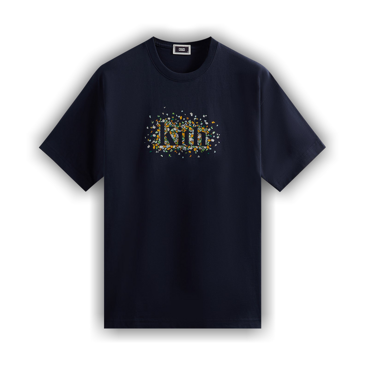 ☆ KITH meadow serif tee ロゴTシャツ ☆ Buy Kith Meadow Serif Tee 'Nocturnal' - KHM031011 413 | GOAT