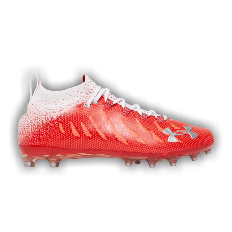 スパイク UNDER ARMOUR SPOTLIGHT LUX MC 2020 Under Armour Spotlight Lux MC Green Mens Football Cleats