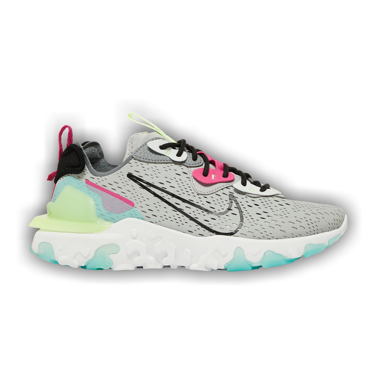 nike react vision grey and pink