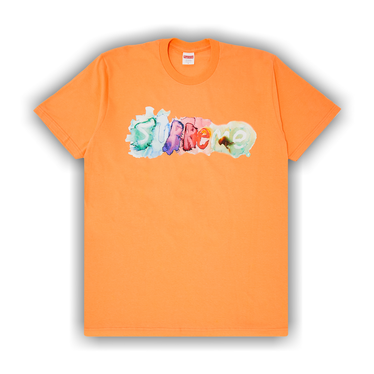 Buy Supreme Watercolor Tee 'Peach' - SS23T45 PEACH | GOAT