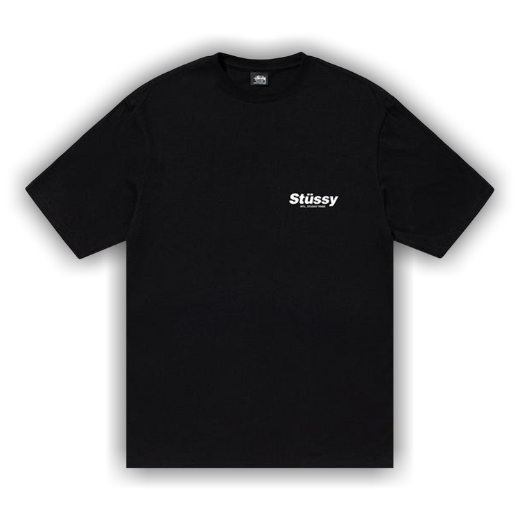 Buy Stussy Rabbit Hole Tee 'Black' - 1904873 BLAC | GOAT
