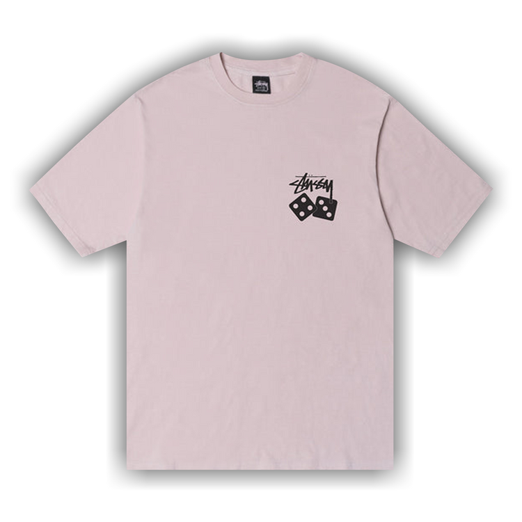 Buy Stussy Dice Pigment Dyed Tee 'Blush' - 1904883 BLUS | GOAT
