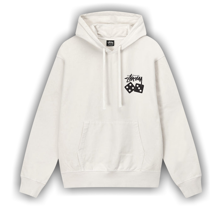Buy Stussy Dice Pigment Dyed Hoodie 'Natural' - 1924883 NATU