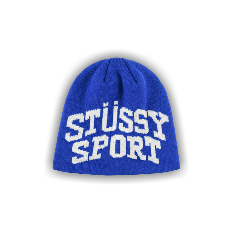Buy Stussy Sport Jacquard Skullcap Beanie 'Blue' - 1321153 BLUE | GOAT