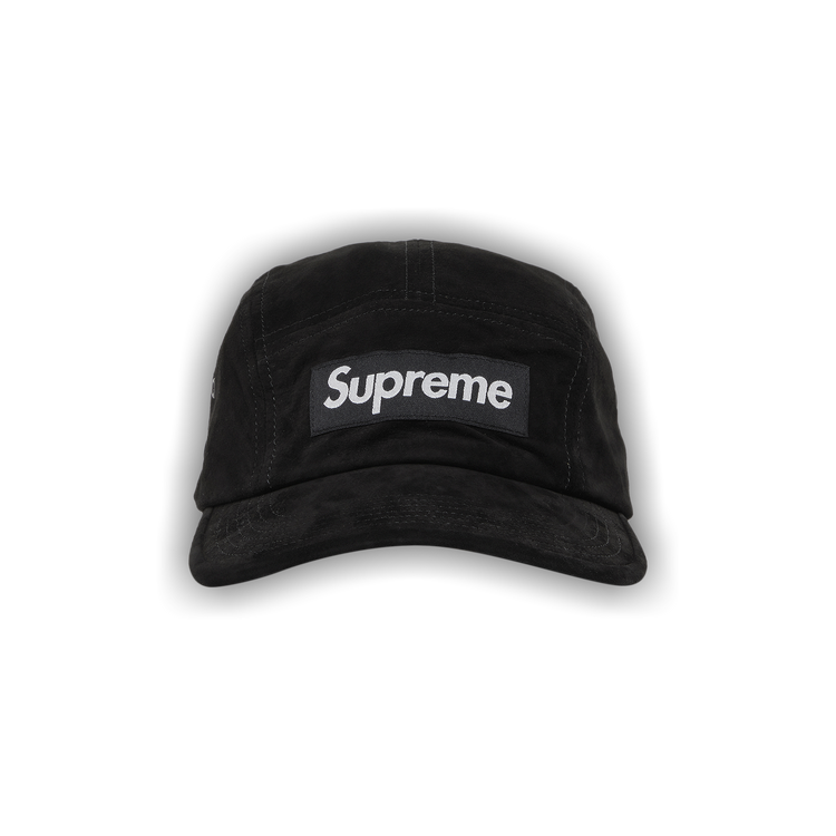 Supreme Suede Visor Camp Cap ブラック 23ss Supreme Suede Visor Camp Cap (SS23) - $58