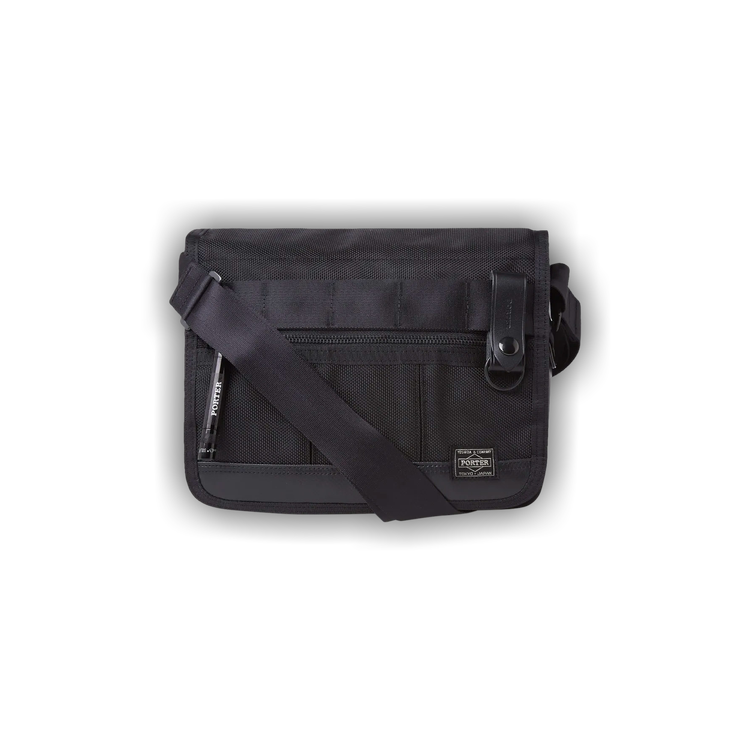 Buy Porter-Yoshida & Co. Large Heat Messenger Bag 'Black' - 703 