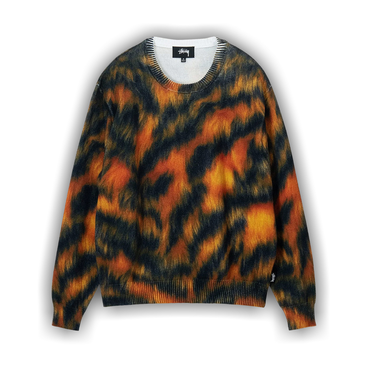 Buy Stussy Printed Fur Sweater 