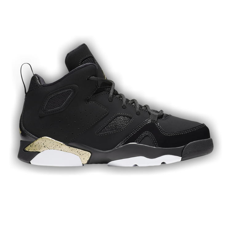 Buy Jordan Flight Club 91 PS Black Metallic Gold 555470 031 GOAT