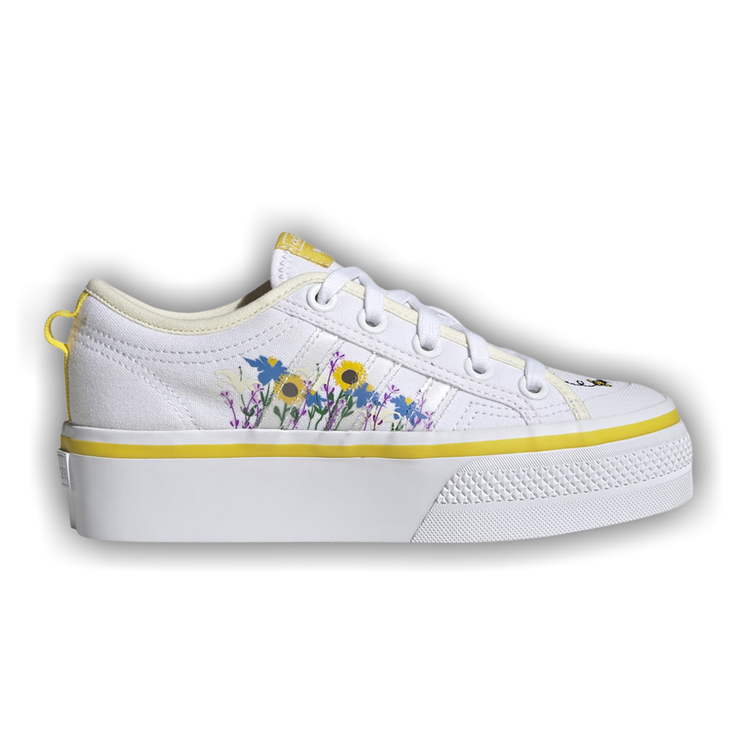 Buy Adidas Nizza Platform Big Kid 'Save The Bees' - HP6229 | GOAT