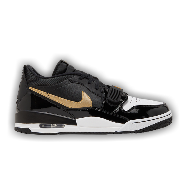Buy Jordan Legacy 312 Low Black Metallic Gold CD7069 071 GOAT