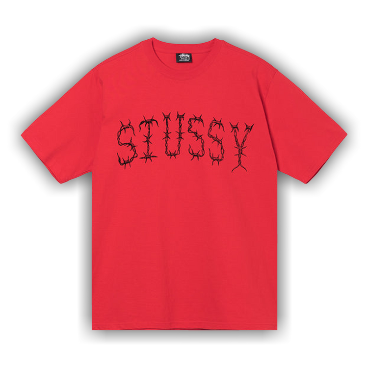 Buy Stussy Barb Tee 'Red' - 1904960 RED | GOAT