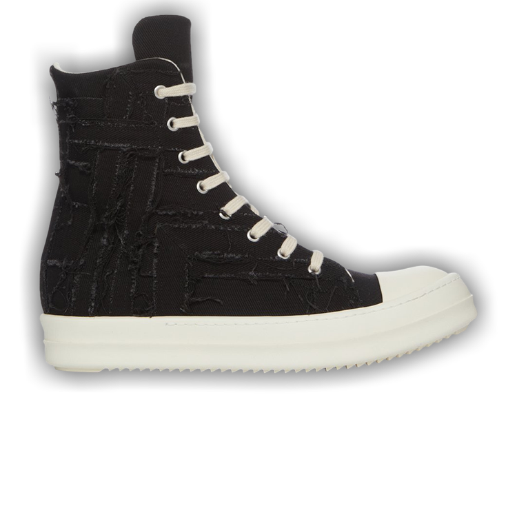 Buy Rick Owens EDFU DRKSHDW Slashed Sneaker 'Black Milk 