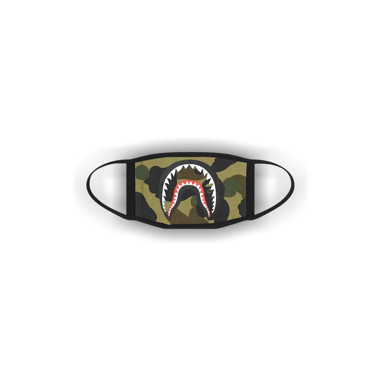 Buy BAPE 1st Camo Shark Mask 'Green' - 1H20 182 041 GREEN | GOAT