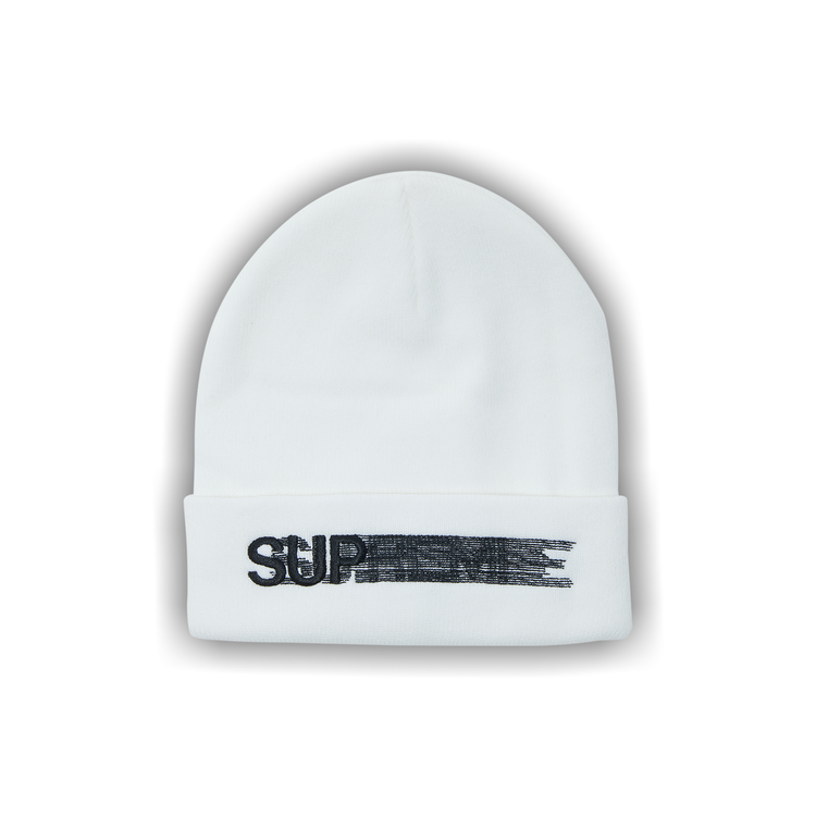 Buy Supreme Motion Logo Beanie White SS23BN10 WHITE GOAT