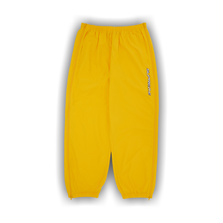 Buy Supreme Full Zip Baggy Warm Up Pant 'Yellow' - SS23P16
