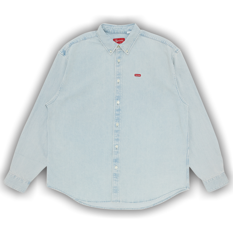Buy Supreme Small Box Shirt 'Denim' - SS23S10 DENIM | GOAT