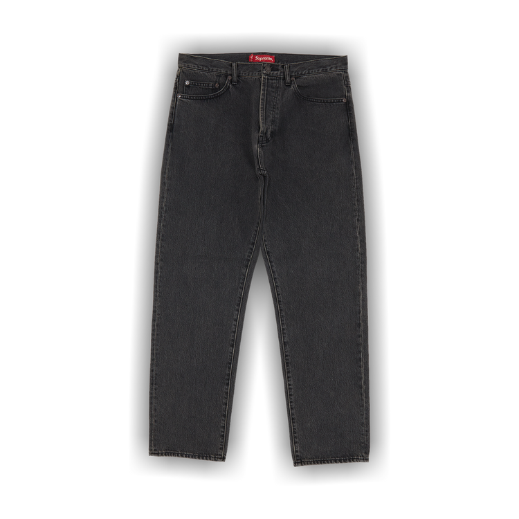 Buy Supreme Regular Jean 'Washed Black' - SS23P31 WASHED