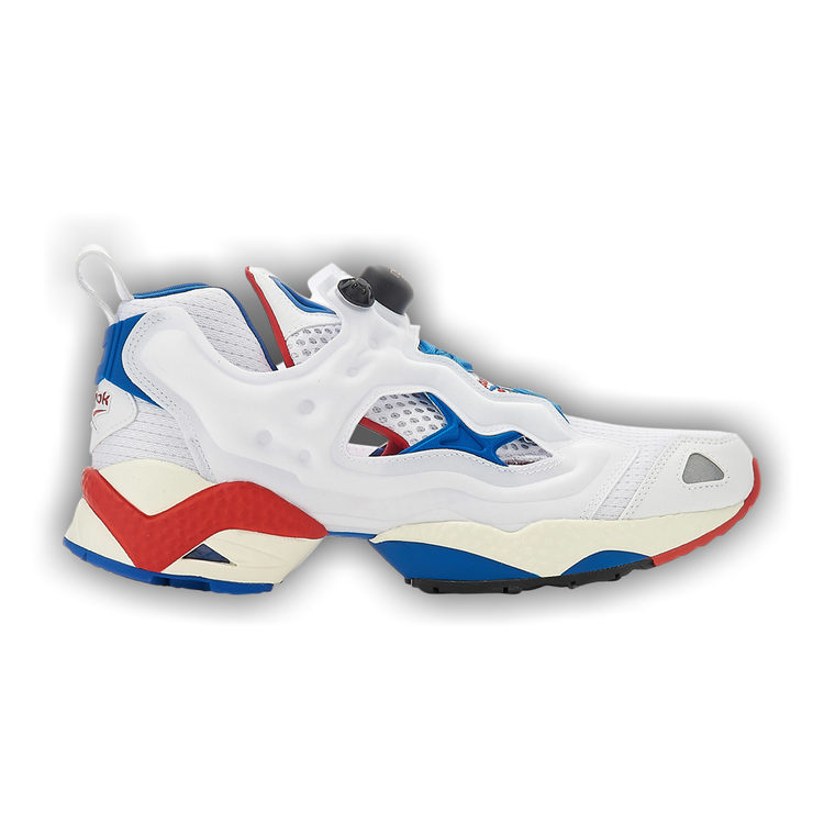 Reebok Instapump Fury 95 White Vector Red Blue Men s Size 7