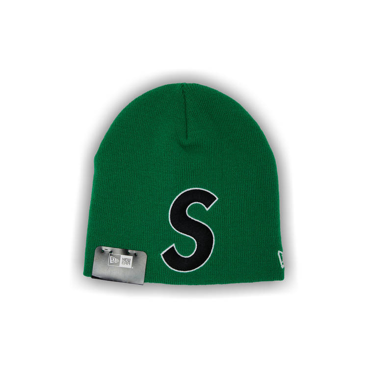 Supreme x New Era S Logo Beanie 'Green'