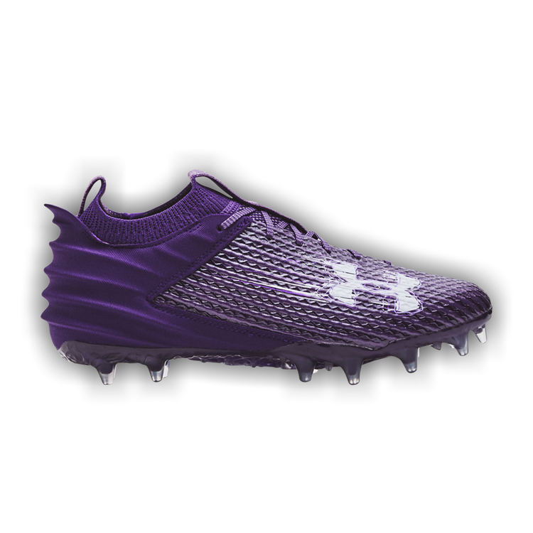 Purple under top armour cleats