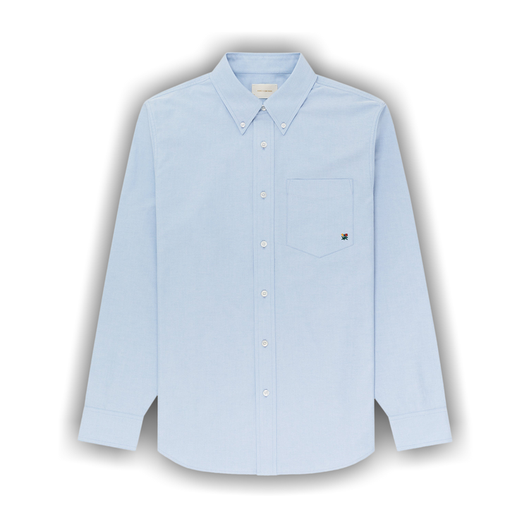 Buy Aimé Leon Dore Crest Oxford Shirt 'Oxford Blue