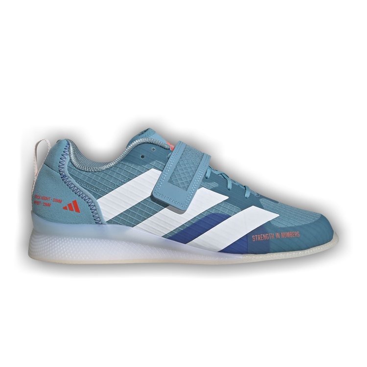 Adidas weightlifting shoes top blue