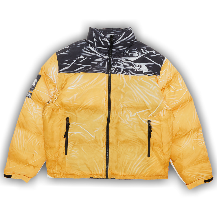 Supreme x the 2025 north face yellow jacket