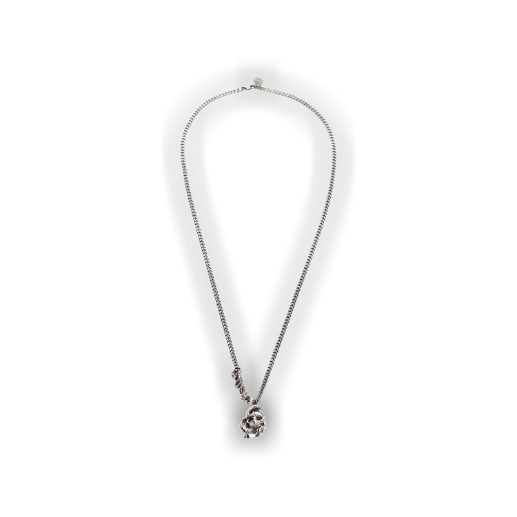 アクセサリーその他 ALEXANDER MCQUEEN Woman Jewel Silver 798909J160Y 0446 Buy Alexander McQueen Necklace 'Silver' - 628083 J160Y 0446
