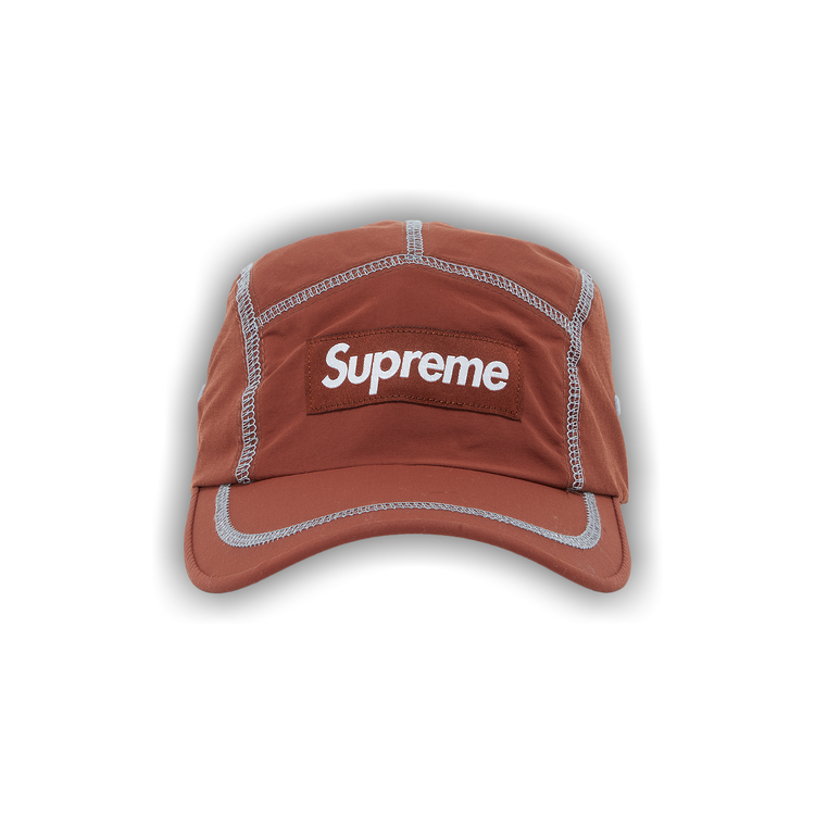 Buy Supreme Reflective Stitch Camp Cap 'Brown' - SS23H9 BROWN