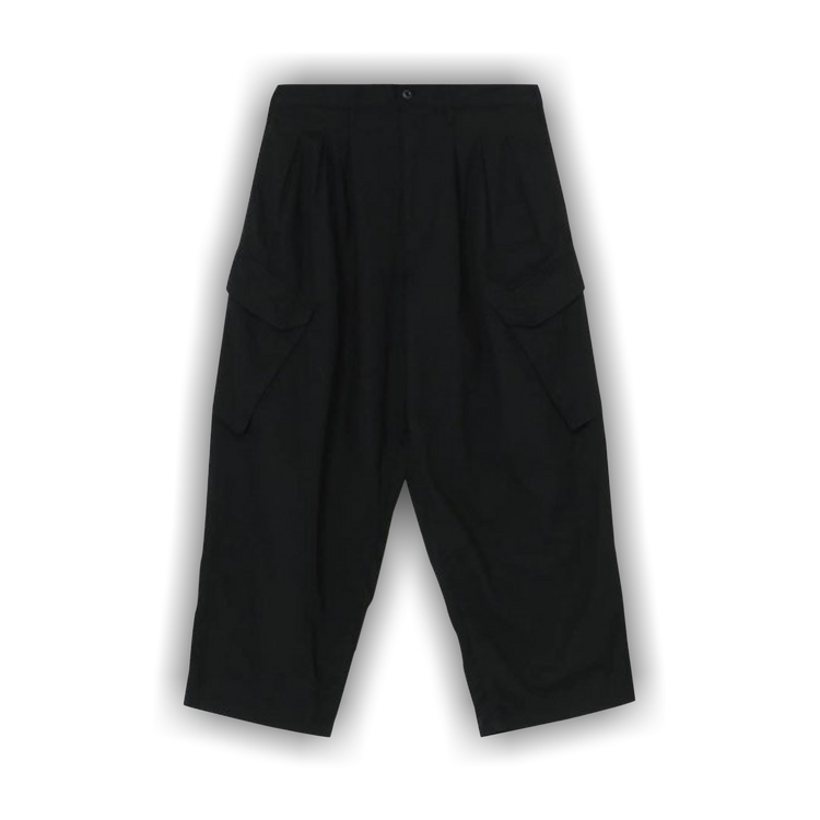 Buy Yohji Yamamoto Oxford Z-12 Tuck Work Pants 'Black' - HZ