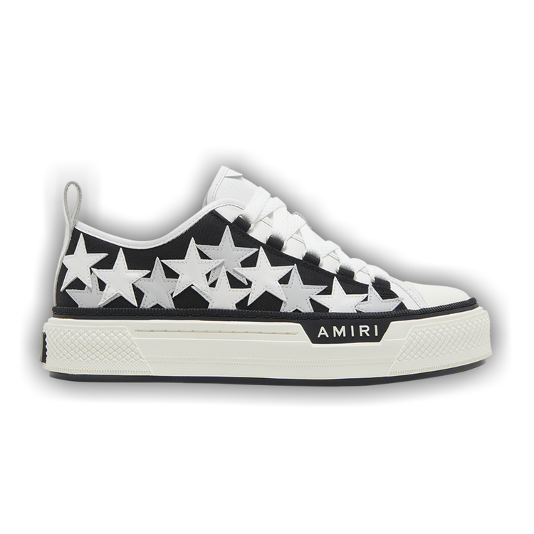 Buy Amiri Stars Court Low 'Black' - MFS014 001 - Black | GOAT