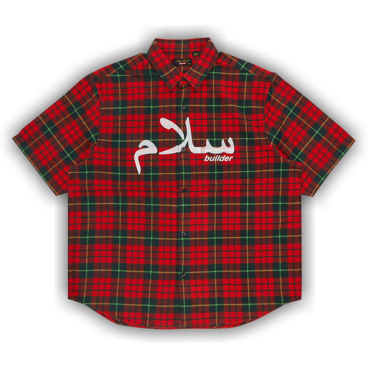 Buy Supreme x UNDERCOVER Short-Sleeve Flannel Shirt 'Red Plaid' - SS23S24  RED PLAID | GOAT