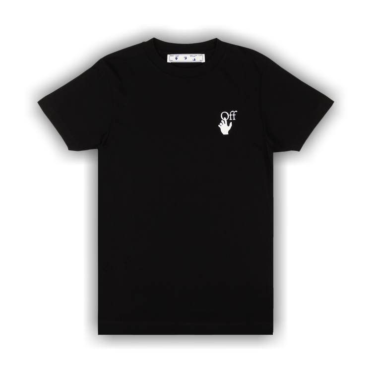 Buy Off-White Spray Marker Slim Tee 'Black/White