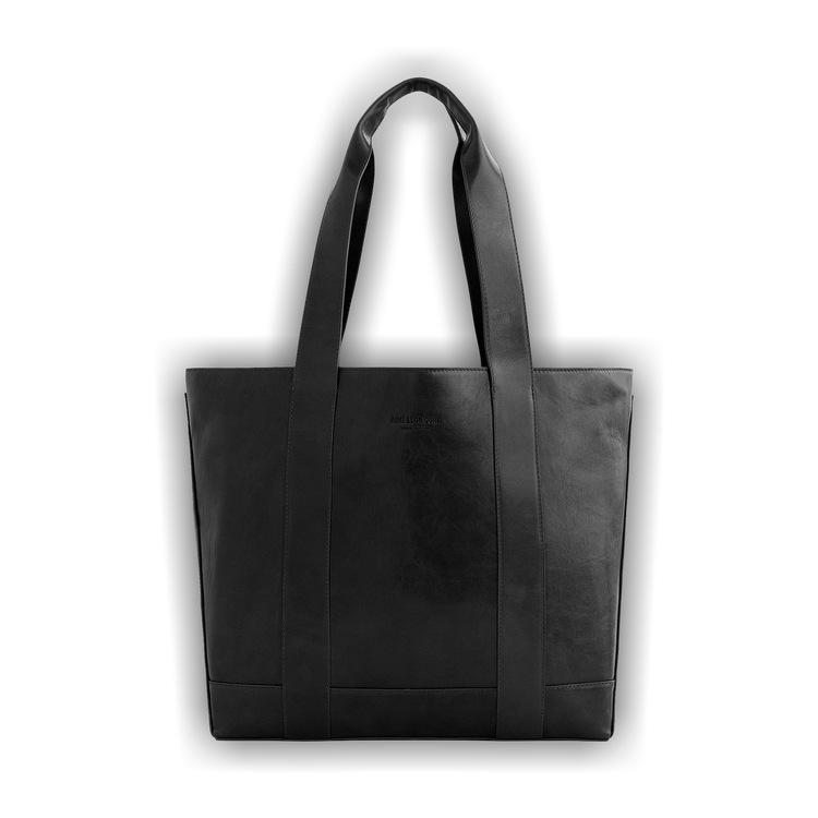 Buy Aimé Leon Dore Debossed Logo Leather Tote Bag 'Nero