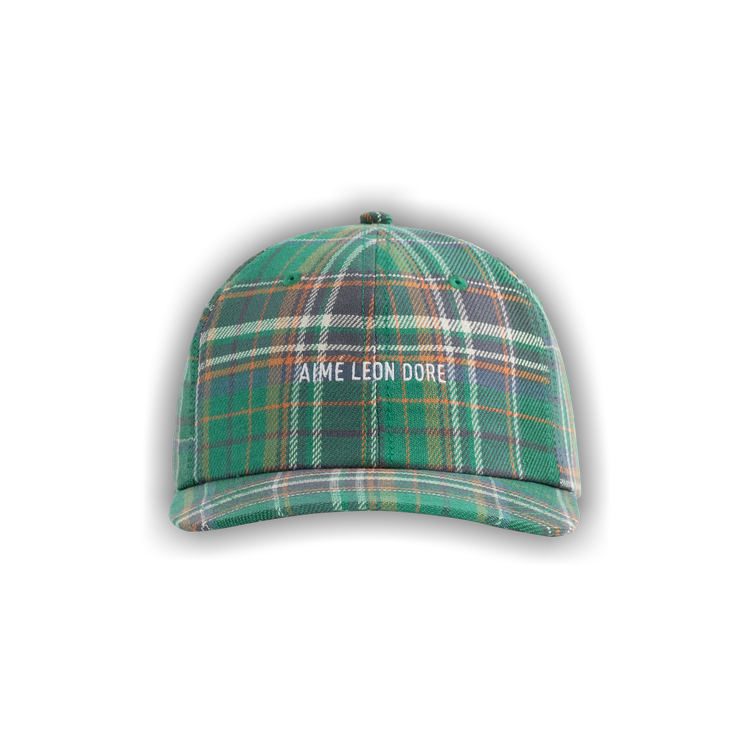 Aime Leon Dore Plaid Wool Hat Green