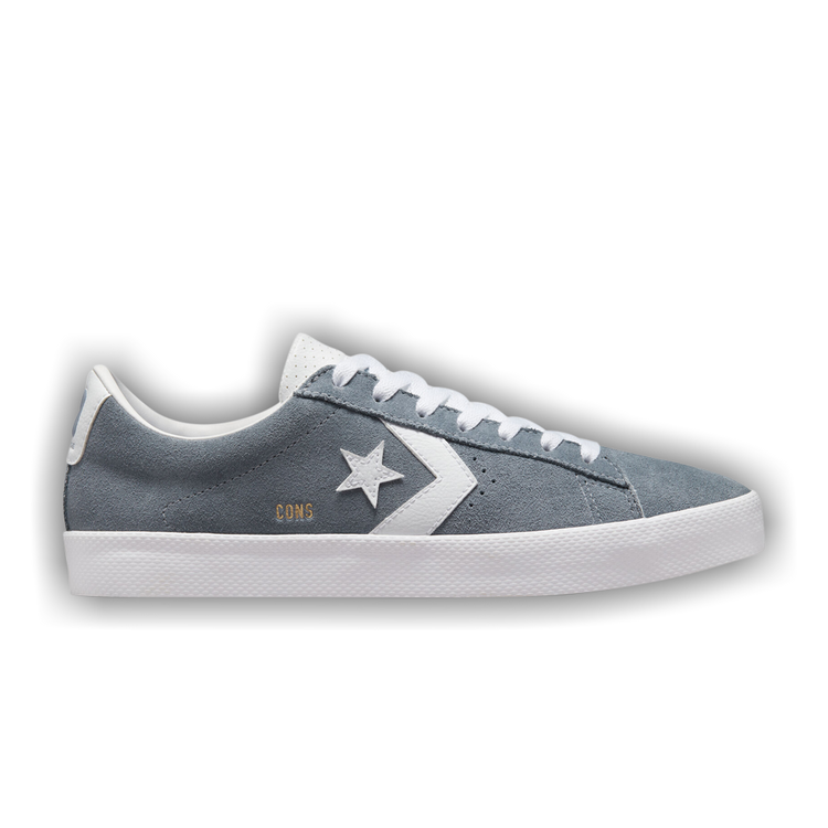 Converse pro leather sales vulc mid leather/suede grey