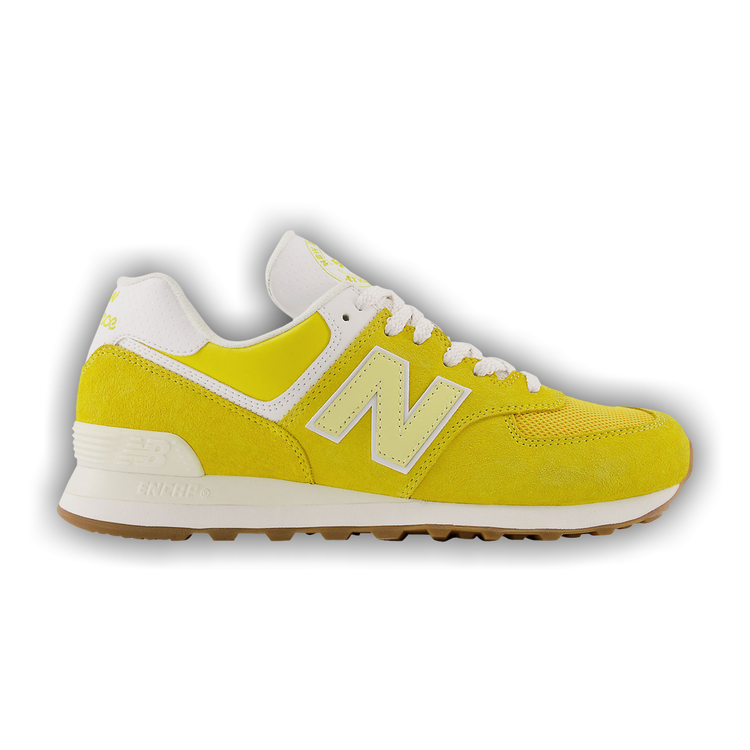 New Balance サッカーシューズ ホワイト/イエロー New Balance サッカー、フットサル スパイク シューズ（色